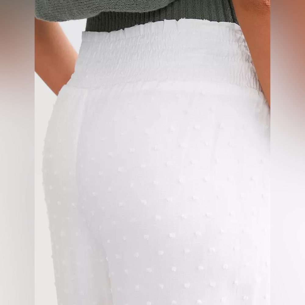 Miss Me Swiss Dot Wide Leg Pant - Picture 8 of 9